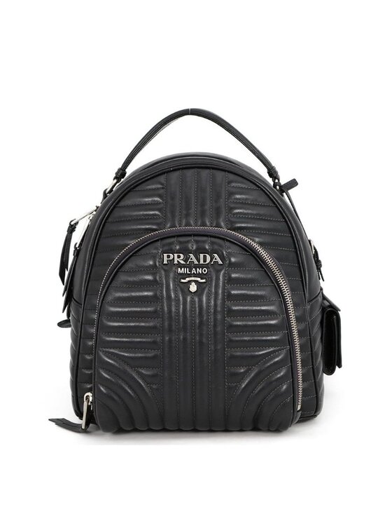 Prada Backpack Diagram Logo Black main image 9